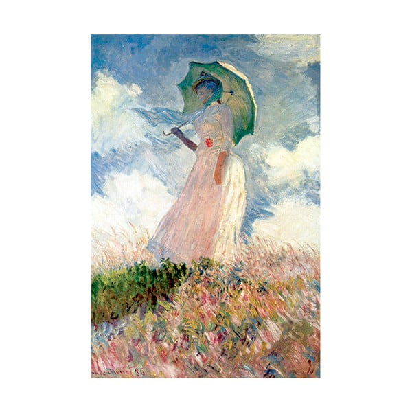 Reprodukcija slike Claude Monet - Woman with Sunshade, 45 x 30 cm