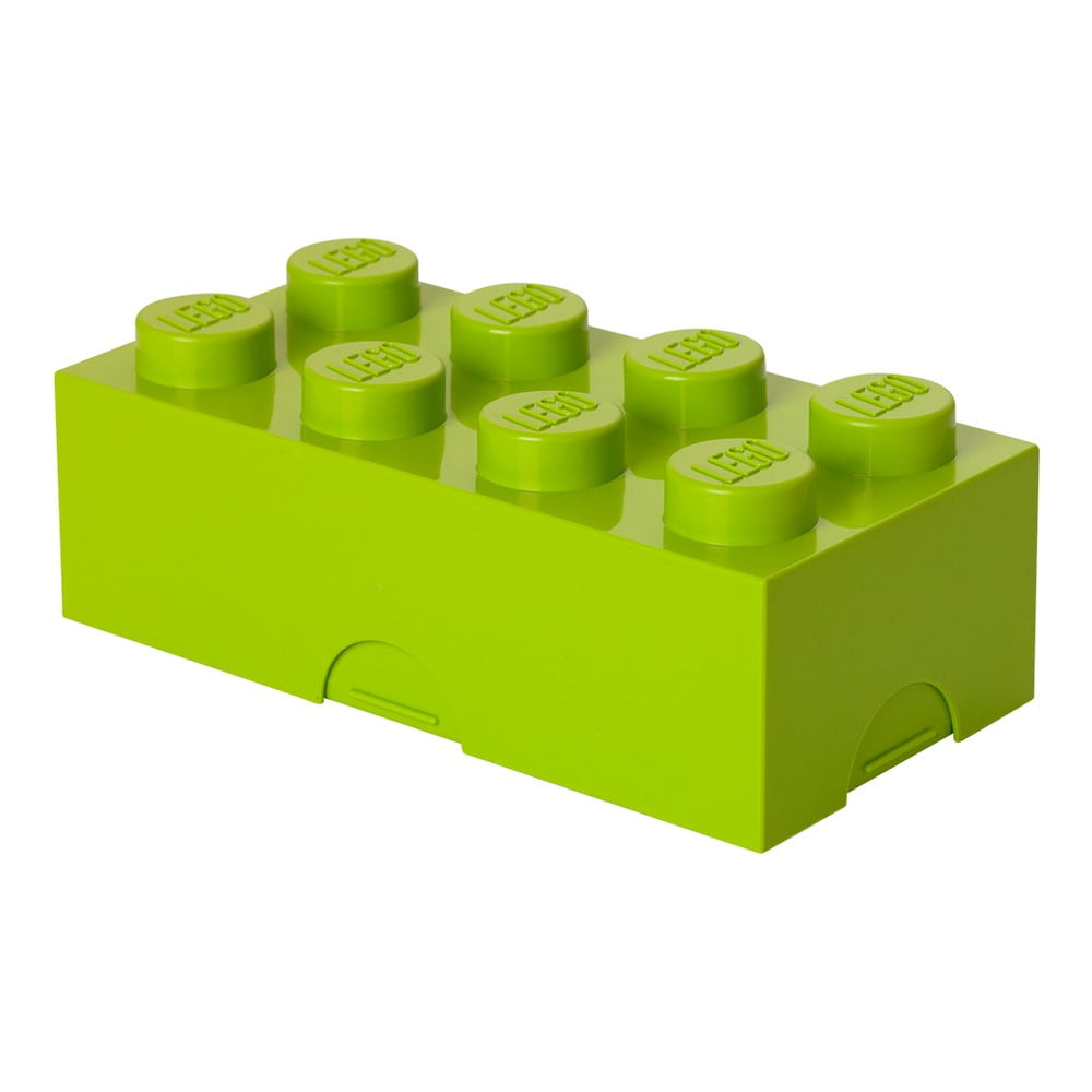 Apnenčasto zelena škatla za prigrizke LEGO®