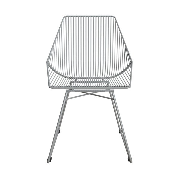 Siv kovinski stol CosmoLiving by Cosmopolitan Ellis
