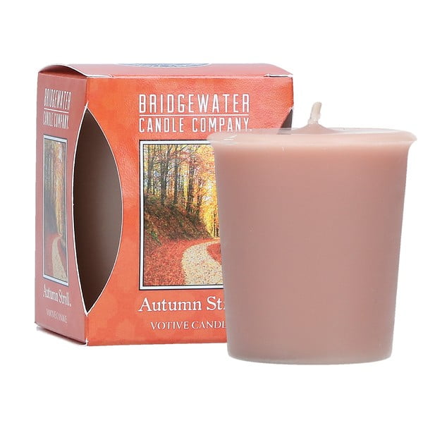 Dišeča sveča Bridgewater Candle Company Autumn Walk, čas gorenja 15 ur