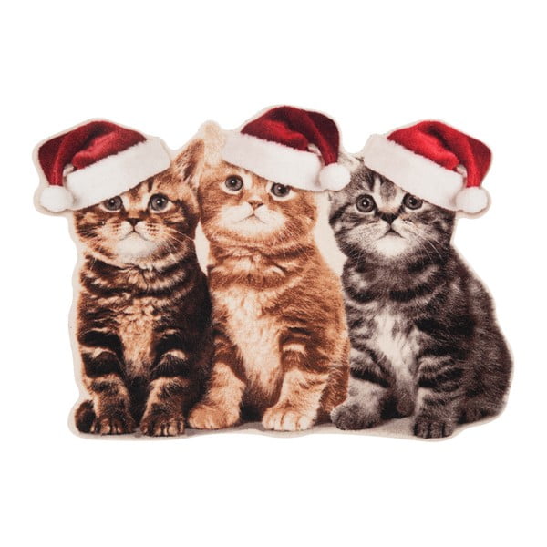 Predpražnik Zala Living Christmas Cats Contour, 45 x 64 cm