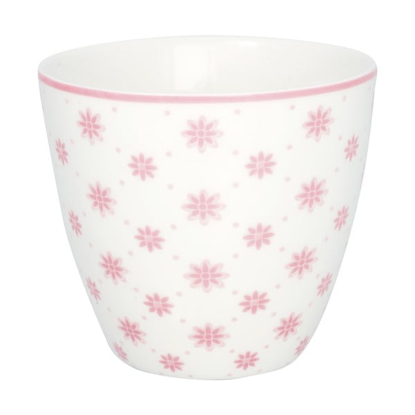 Porcelanasta skodelica Green Gate Laurie roza, 300 ml