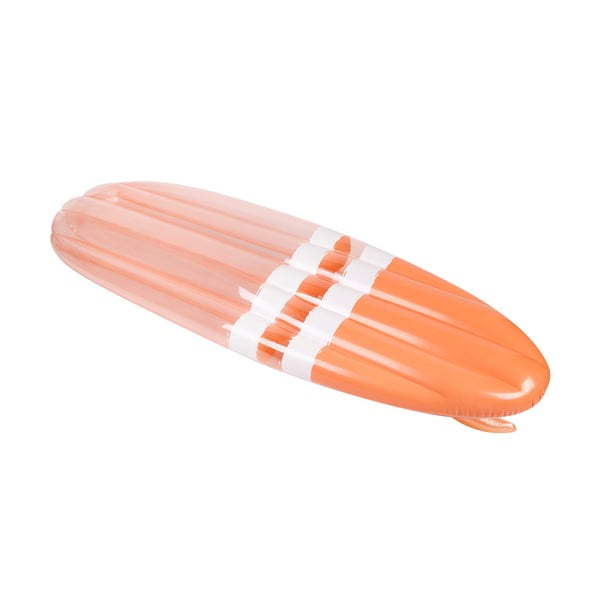 Oranžno-rožnat napihljiva blazina Sunnylife Surfboard