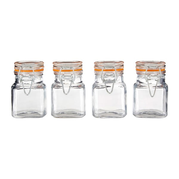 4-delni komplet steklenih kozarcev za začimbe Premier Housewares, 90 ml