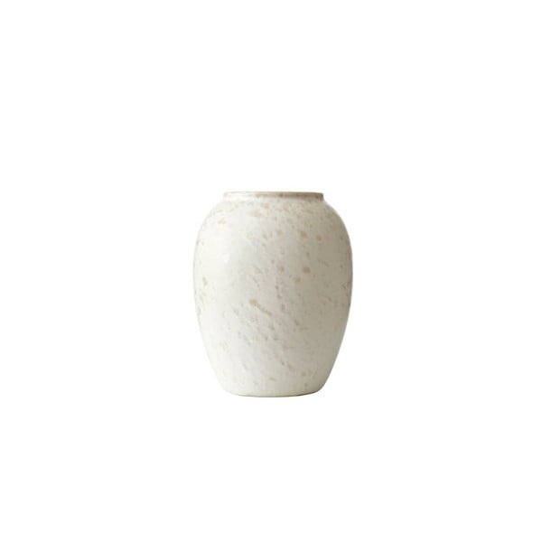 Kremasto bela keramična vaza Bitz, višina 12,5 cm