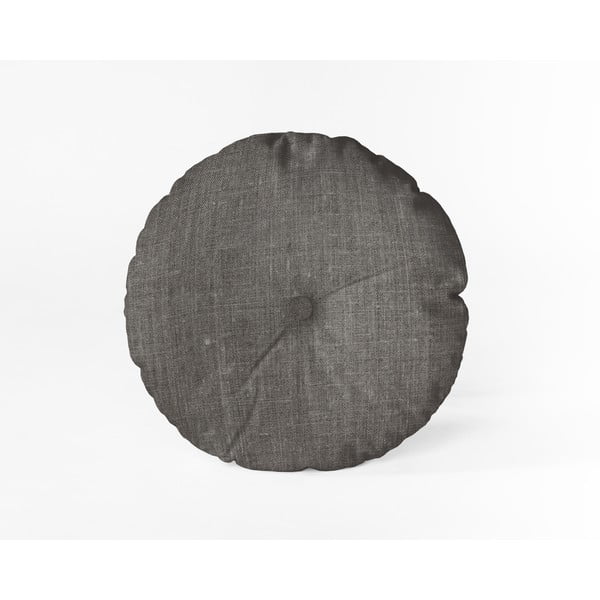 Okrasni vzglavnik Really Nice Things Cojin Redondo Cool Grey, ⌀ 45 cm