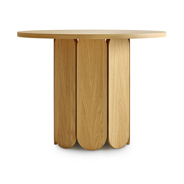 Jedilna miza iz hrasta Woodman Soft, ø 98 cm