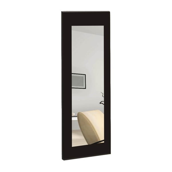 Stensko ogledalo s črnim okvirjem Oyo Concept Chiva, 40 x 120 cm