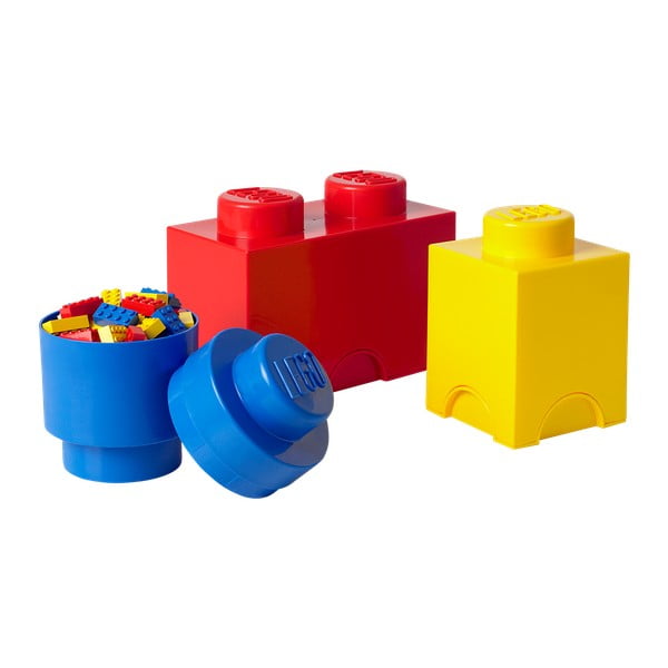 Komplet 3 škatel za shranjevanje LEGO®