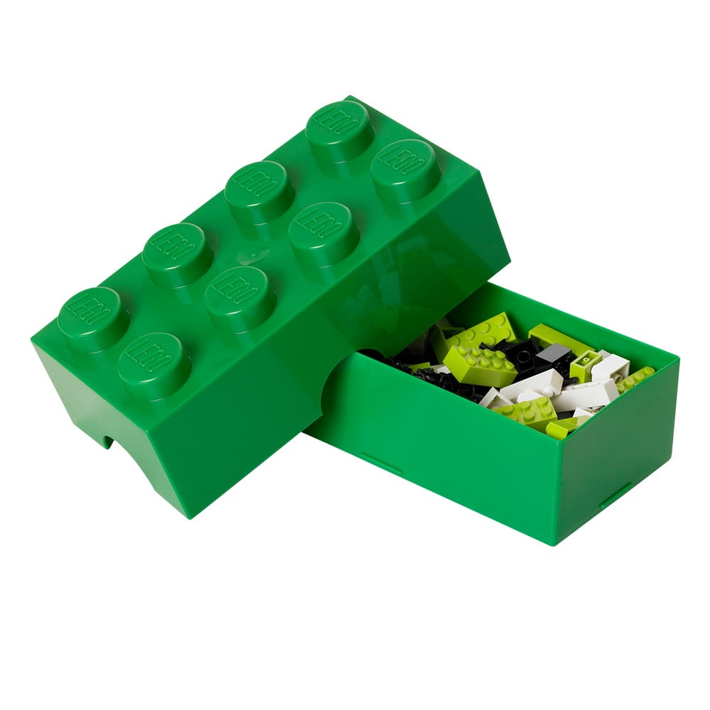 Temno zelena posoda za prigrizke LEGO®