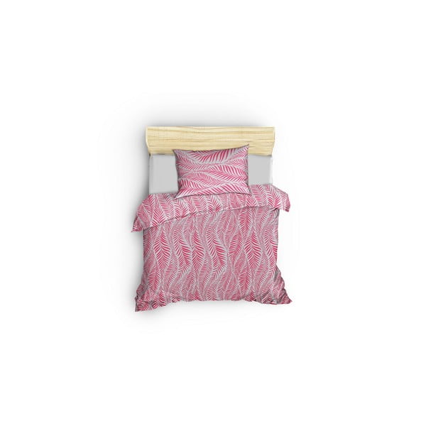 Rožnata bombažna posteljnina Nazenin Home Arrigo, 140 x 200 cm