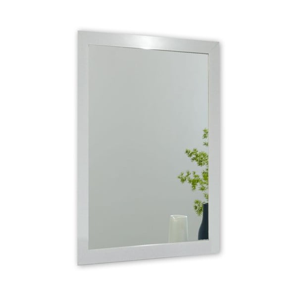 Stensko ogledalo z okvirjem v srebrni barvi Oyo Concept Ibis, 40 x 55 cm