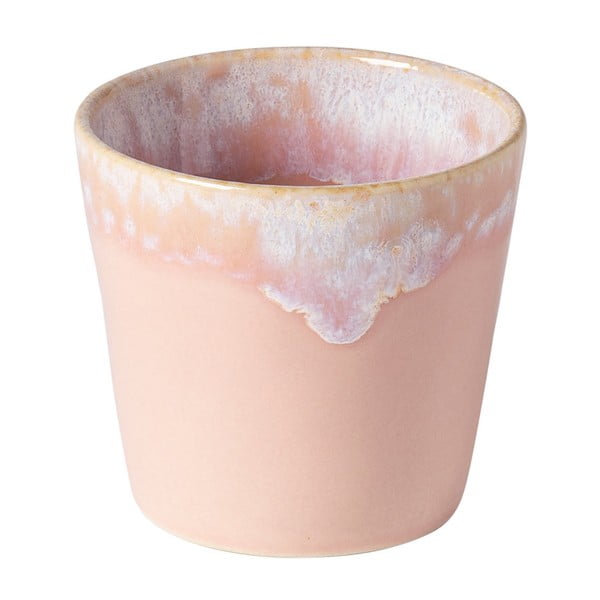 Skodelica za espresso iz bele in roza keramike Costa Nova, 200 ml