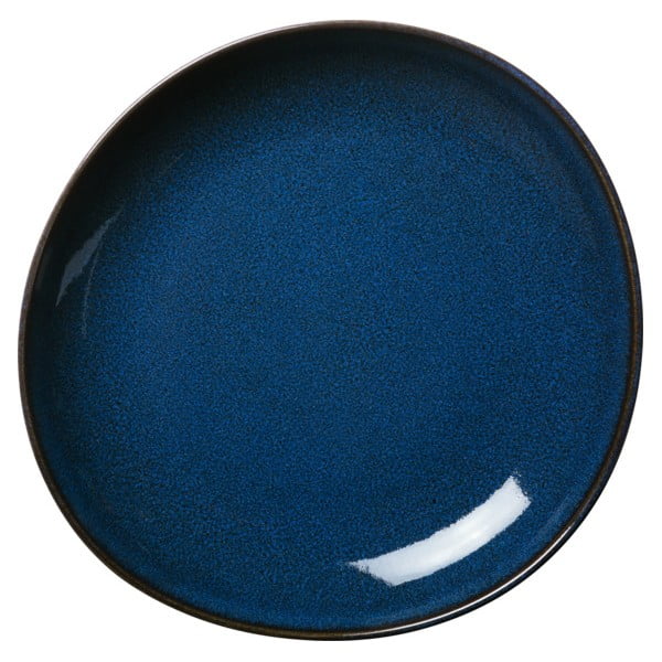 Temno modra lončena skleda Villeroy & Boch Like Lave, 27 x 28 cm
