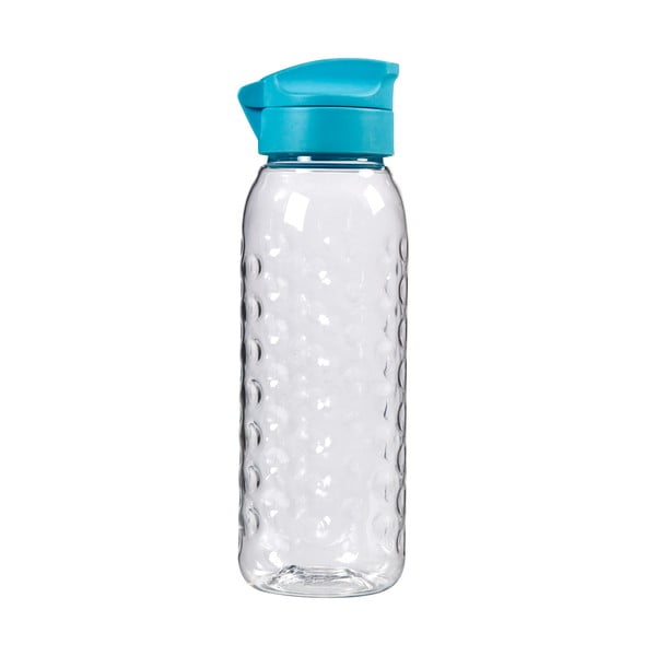 Steklenica z modrim pokrovom Curver Dots, 450 ml