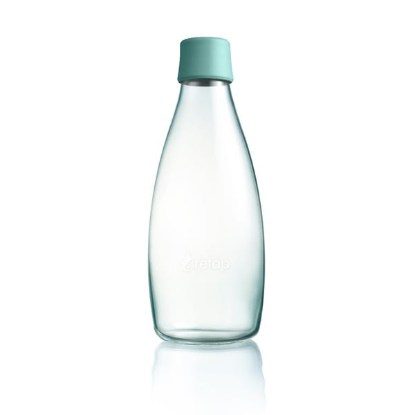 Steklenica s svetlo modrim pokrovom z doživljenjsko garancijo ReTap, 800 ml