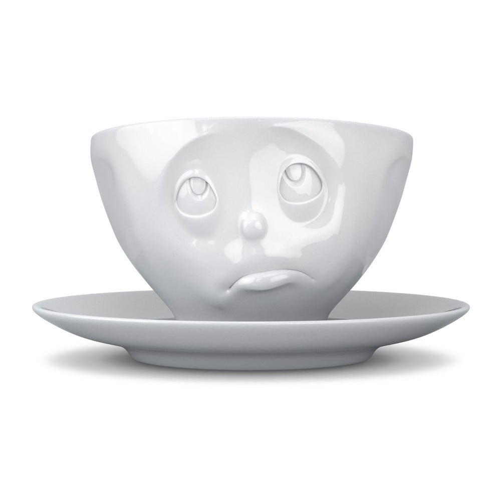 Bela porcelanasta skodelica za kavo 58products Oh please, prostornina 200 ml