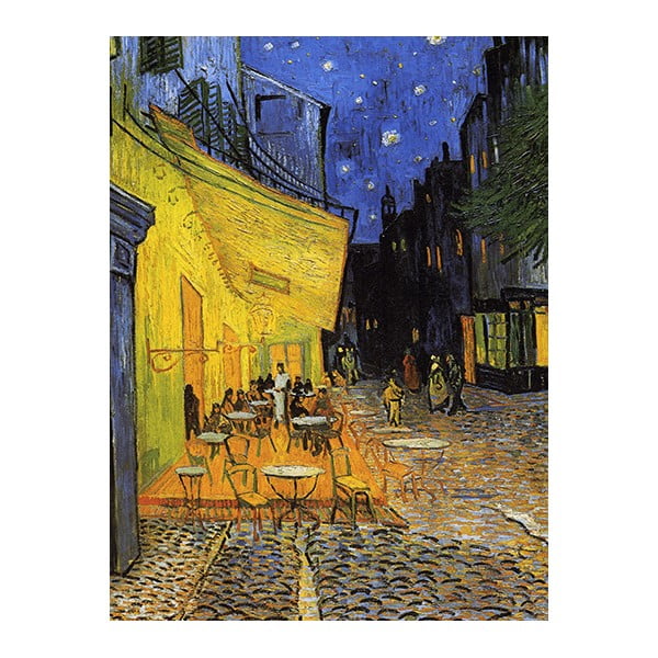 Reprodukcija slike Vincent van Gogh - Cafe Terrace, 80 x 60 cm