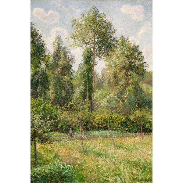Reprodukcija slike Camille Pissarro - Topoli Éragny, 60 x 80 cm
