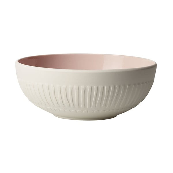 Belo-rožnata porcelanasta skleda Villeroy & Boch Blossom, 850 ml
