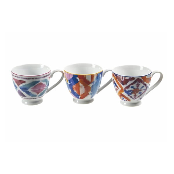 Komplet 6 porcelanastih skodelic za espresso Villa d´Este Coffee