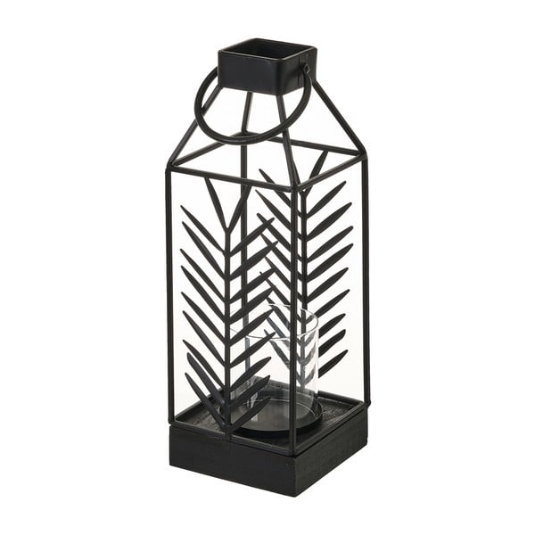 Črna kovinska svetilka Unimasa, višina 40,5 cm