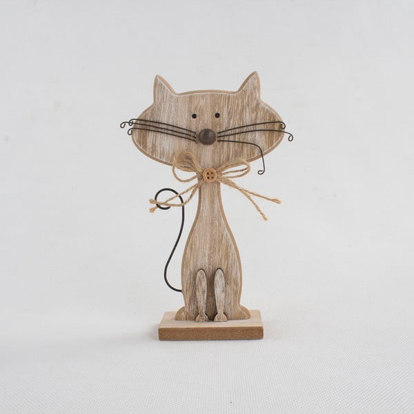 Lesena mačka Dakls Cats, višina 18 cm