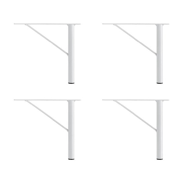 Bele kovinske noge za omare v kompletu 4 kosov Mistral & Edge by Hammel - Hammel Furniture