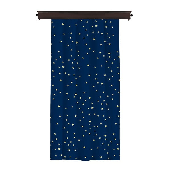 Cipcici temno modra zavesa, 260 x 140 cm