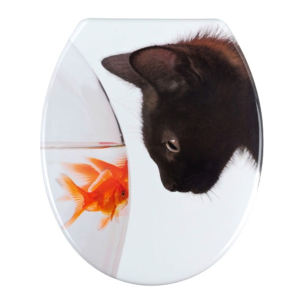 WC deska Wenko Fish & Cat, 45 x 37,5 cm