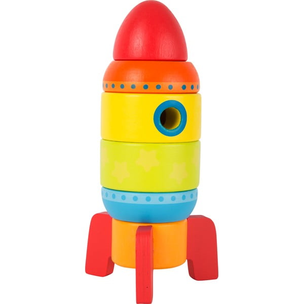 Otroška lesena igrača Legler Rocket
