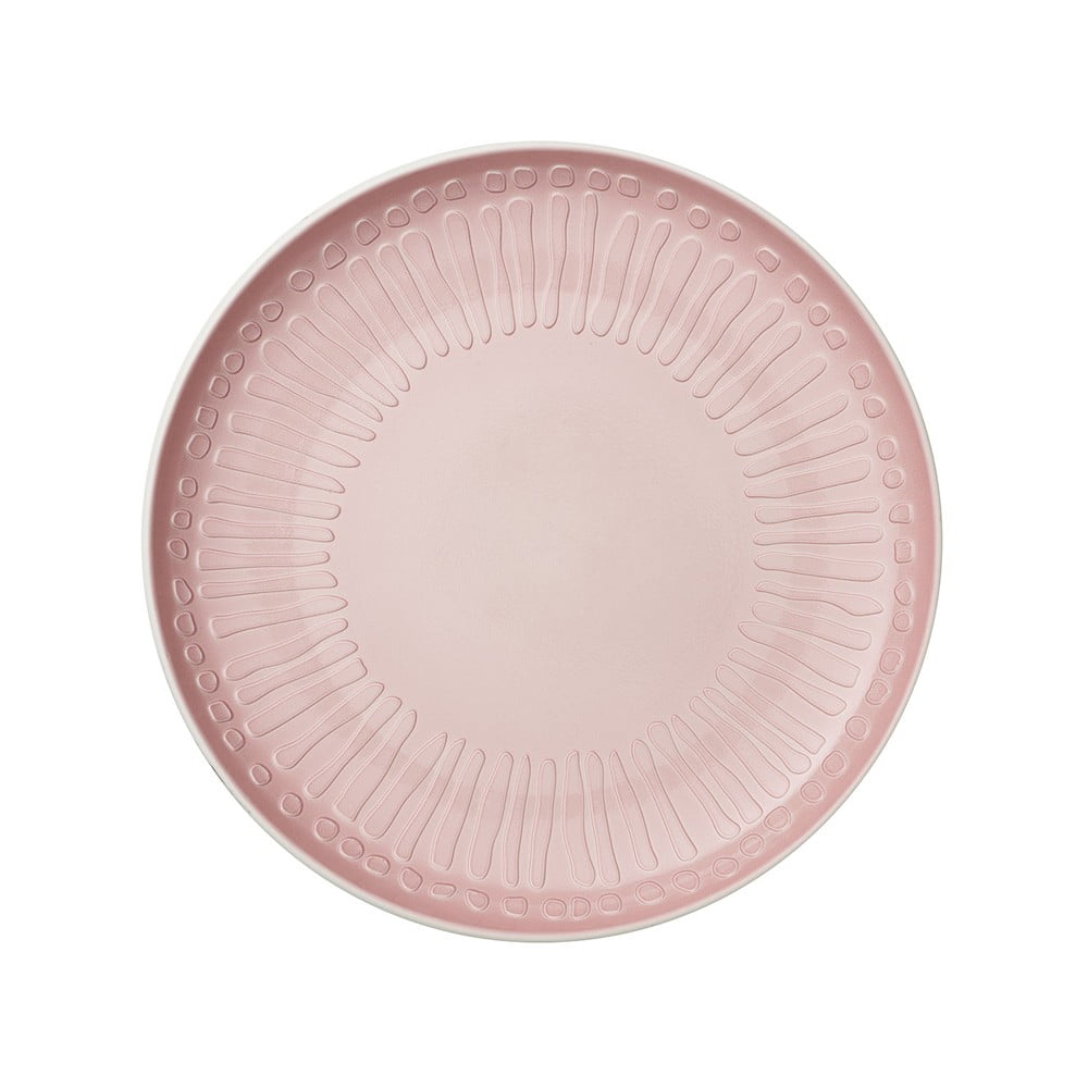 Belo-rožnat porcelanast krožnik Villeroy & Boch Blossom, ⌀ 24 cm