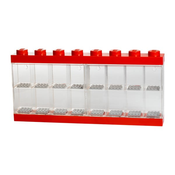 Rdeča zbirateljska škatla za 16 minifiguric LEGO®