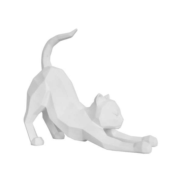 Mat bel kipec PT LIVING Origami Stretching Cat, višina 30,5 cm