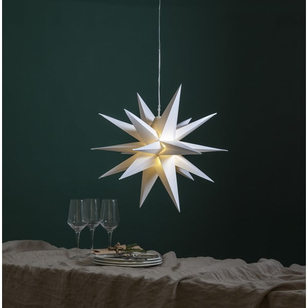 Bela božična zunanja LED svetlobna dekoracija Star Trading Alice