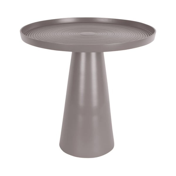 Siva kovinska mizica Leitmotiv Force, višina 37,5 cm