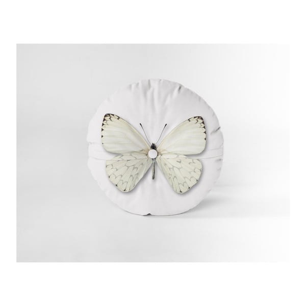 Žameten okrasni vzglavnik Velvet Atelier Butterfly, ⌀ 45 cm