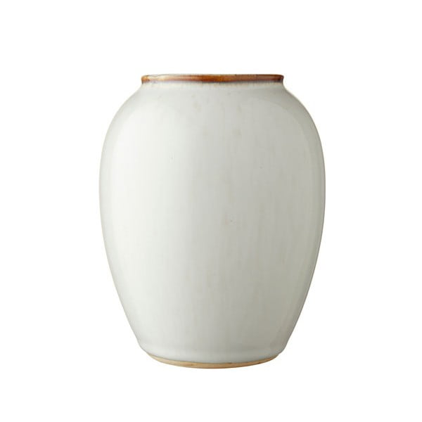 Krem bela keramična vaza Bitz, višina 12,5 cm