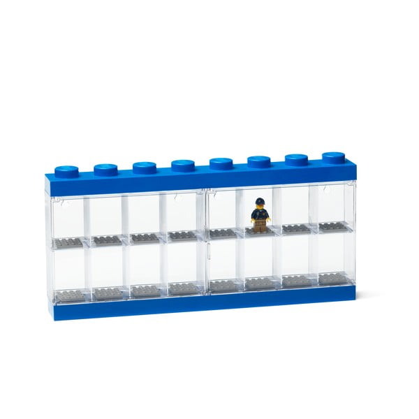 Modra zbirateljska škatla za 16 minifiguric LEGO®