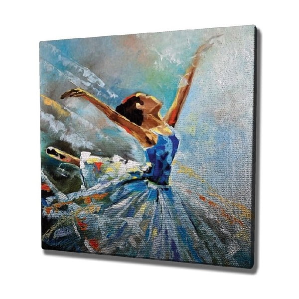 Stenska slika na platnu Ballet, 45 x 45 cm