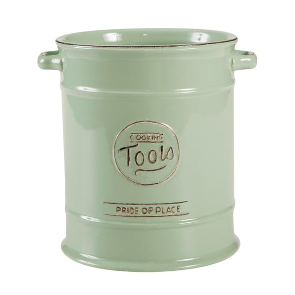 Zelena keramična škatla za kuhinjske pripomočke T&G Woodware Pride Of Place