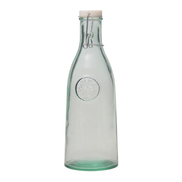 Steklenica s pokrovčkom iz recikliranega stekla Ego Dekor Authentic, 1 l