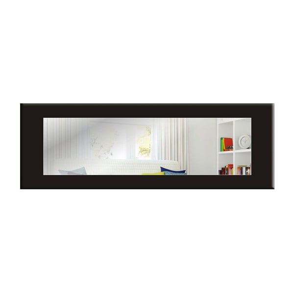 Stensko ogledalo s črnim okvirjem Oyo Concept Eve, 120 x 40 cm