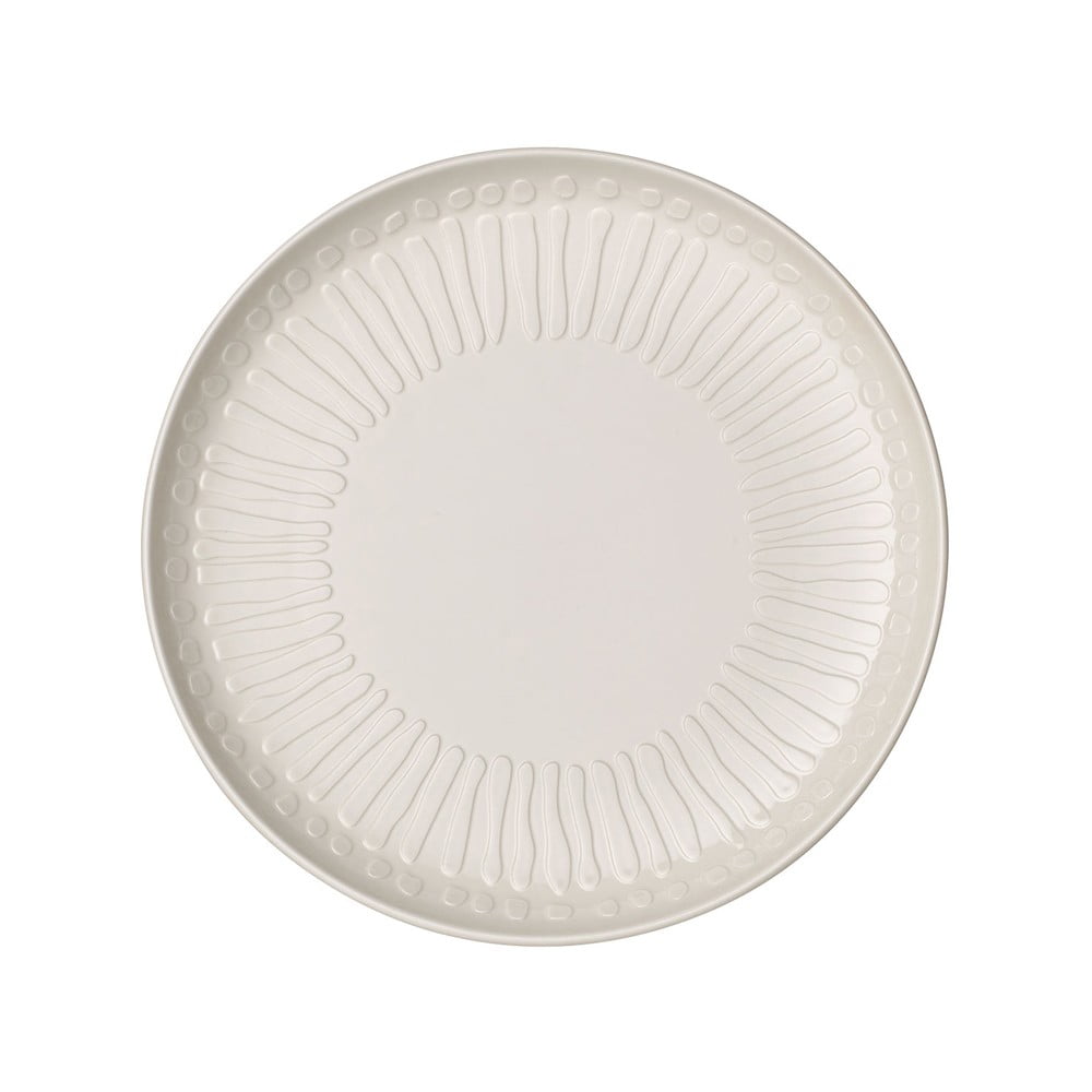 Bel porcelanast krožnik Villeroy & Boch Blossom, ⌀ 24 cm