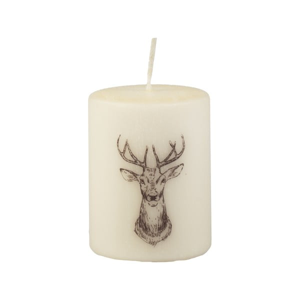 Krem bela sveča Unipar Deer, čas gorenja 32 h