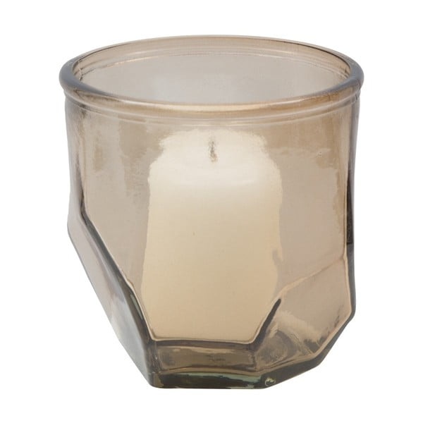 Dimno siva sveča iz recikliranega stekla Mauro Ferretti Ambra, ⌀ 9 cm