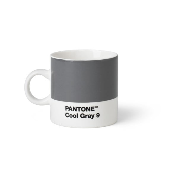 Siva skodelica za espresso Pantone, 120 ml