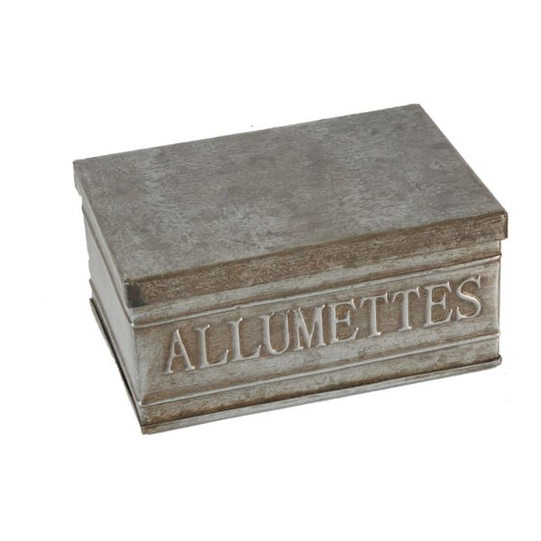 Kovinska škatla za shranjevanje Antic Line Allumettes