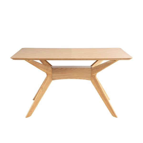 Jedilna miza iz hrastovega lesa sømcasa Helga, 140 x 90 cm