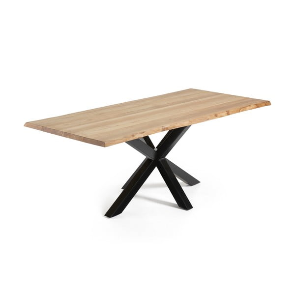 Jedilna miza iz hrastovega lesa Kave Home, 220 x 100 cm